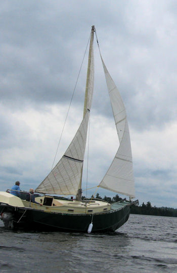 Design copyright by Mike Camp- now sailing Lake Temagami