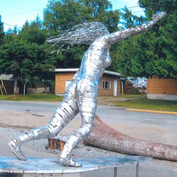 Mike Camp Designs Metal Sculptures